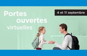 Portes ouvertes virtuelles. 4 et 11 septembre.