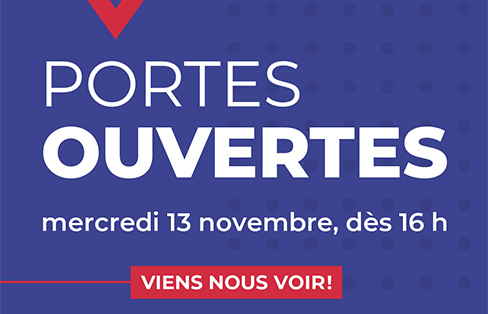 Portes ouvertes du Cégep de Rosemont - Mercredi 13 novembre de 16h à 20h30